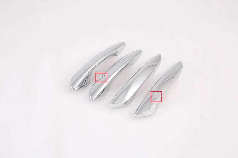 For Mazda CX-50 2023 2024 Car Accessories ABS Chrome Door Handle Cover With Smart Key Hole Catch Cap Trim Molding