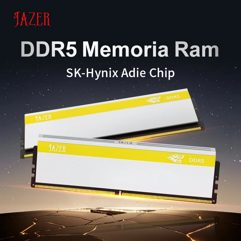 JAZER Desktop Ram DDR5 16GB 6000MHz 6800MHz 7200MHz 8000MHz High Performance Dimm PC5 Memoria Ram