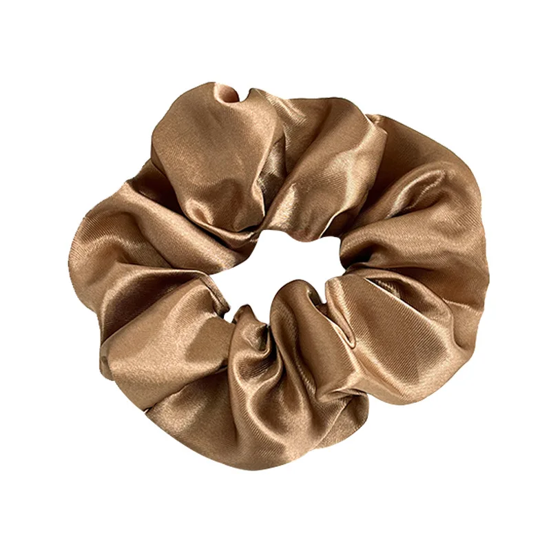 مزاجه بلون الأمعاء الغليظة رباط شعر مرونة بسيطة ذيل حصان Headrope المرأة دائم الشعر الكرة رئيس الشعر حبل