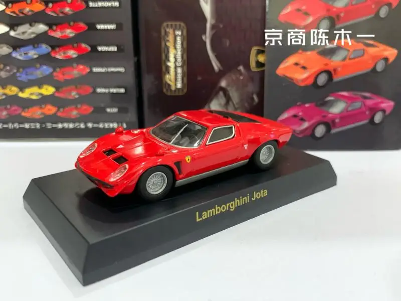 KYOSHO 1/64  Lamborghini Jota Collection die cast alloy trolley model ornaments gift