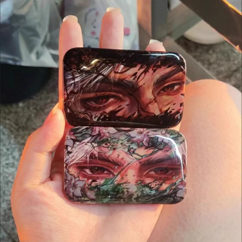 Liefde en Deepspace Sylus Badge Game Randapparatuur Rechthoekige reflecterende staaf Badge Rugzak Hangende accessoires Collectie Ins