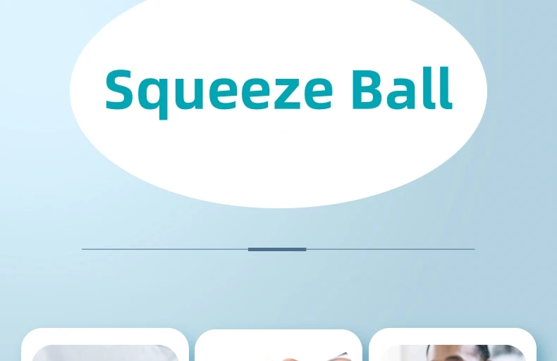 Fünf-Finger-Griffball Handkrafttrainer Quetschball für Handgelenk-Kraftaufbau Fingerübungen Fitness Entspannungswerkzeug – Detail 4