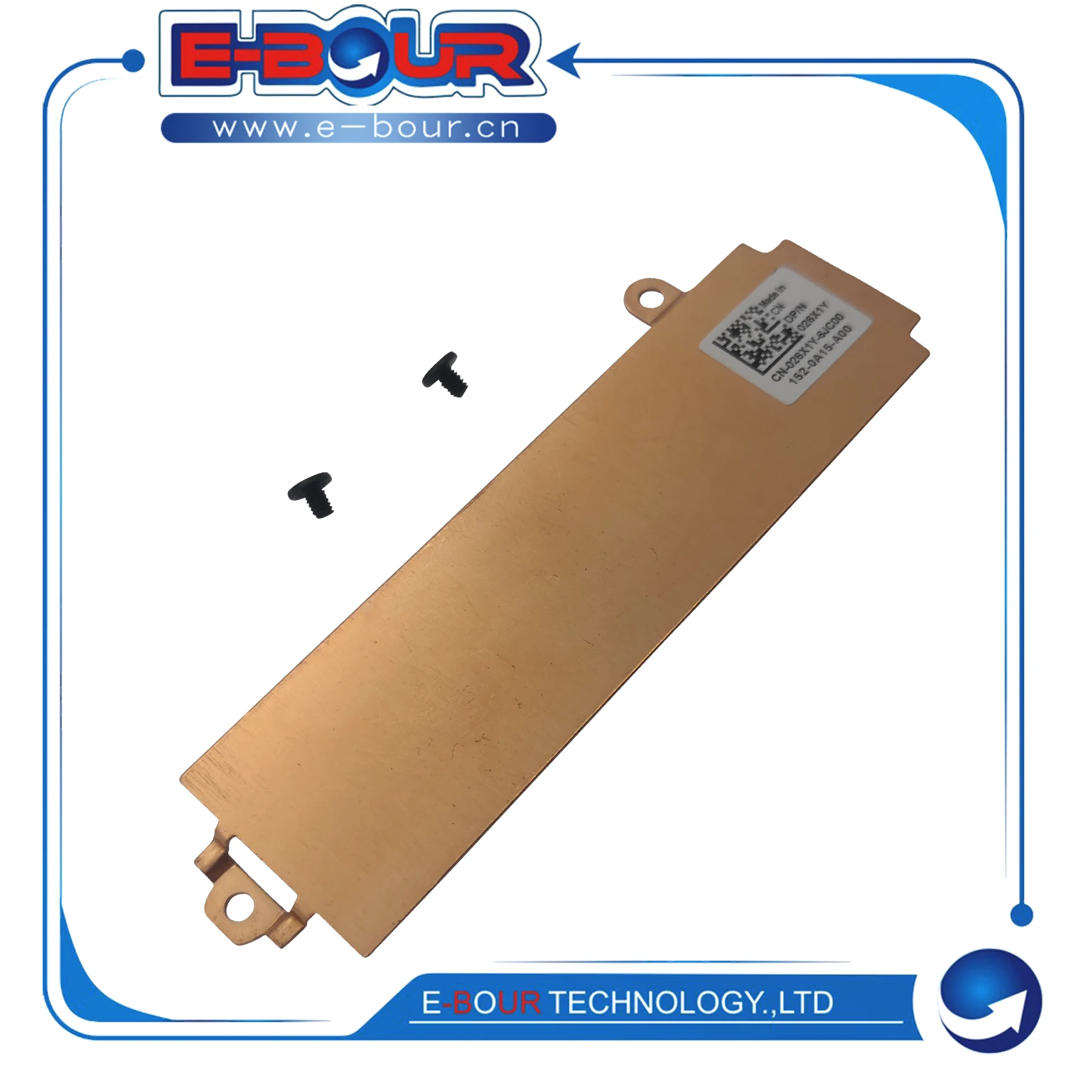 Крышка радиатора SSD для G15 5510 5515 5511 2280 M.2 Кронштейн SSD 026X1Y 26X1Y Термопрокладка Радиаторная крышка Caddy с винтами Новый