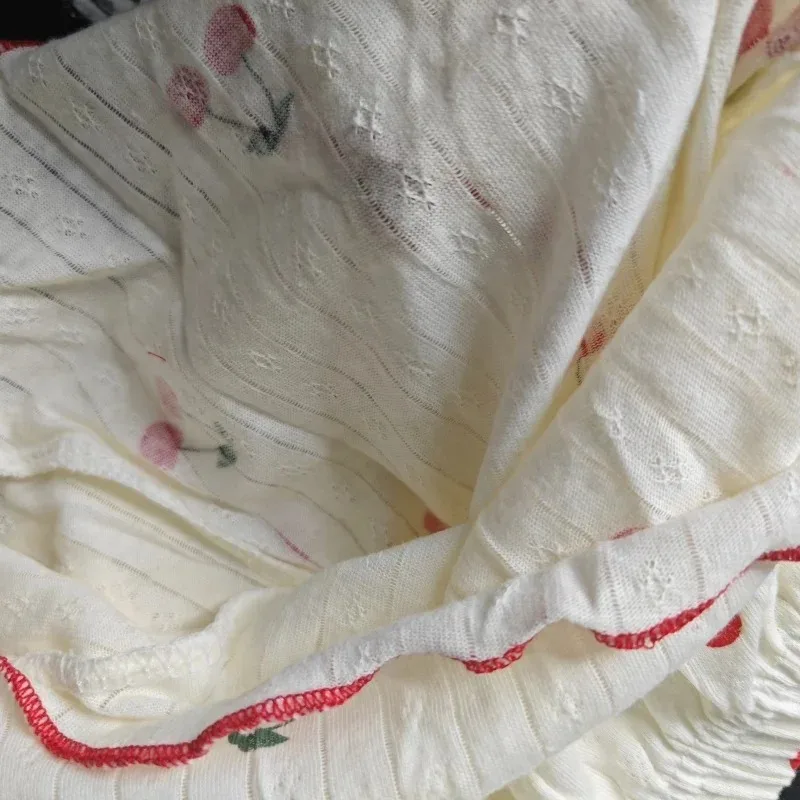 شورت علوي وضيق بدون أكمام للطفل ، طقم من قطعتين للفتيات ، ياقة مربعة ، ملابس قطنية ، صيف جديد