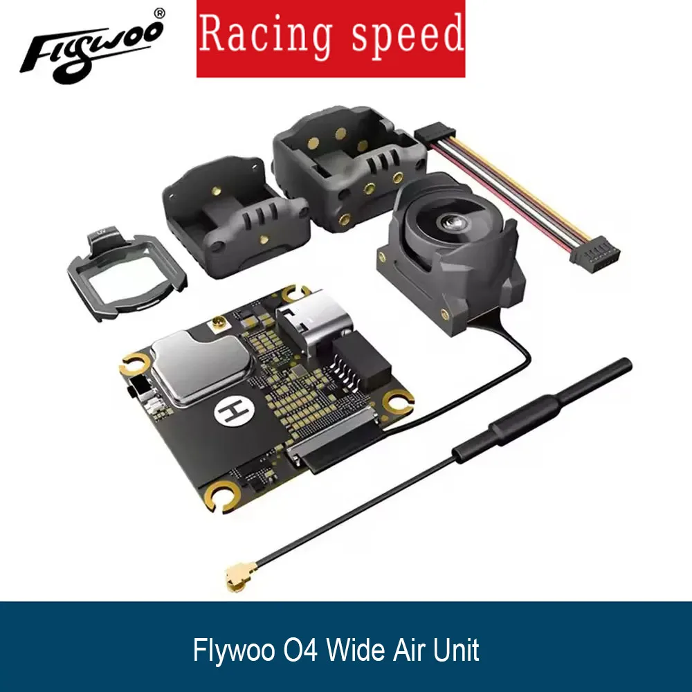 

Flywoo O4 Wide Air Unit 155° FOV 04 Wide Camera Set O4 Wide Lens Set for RC Drone DIY Parts