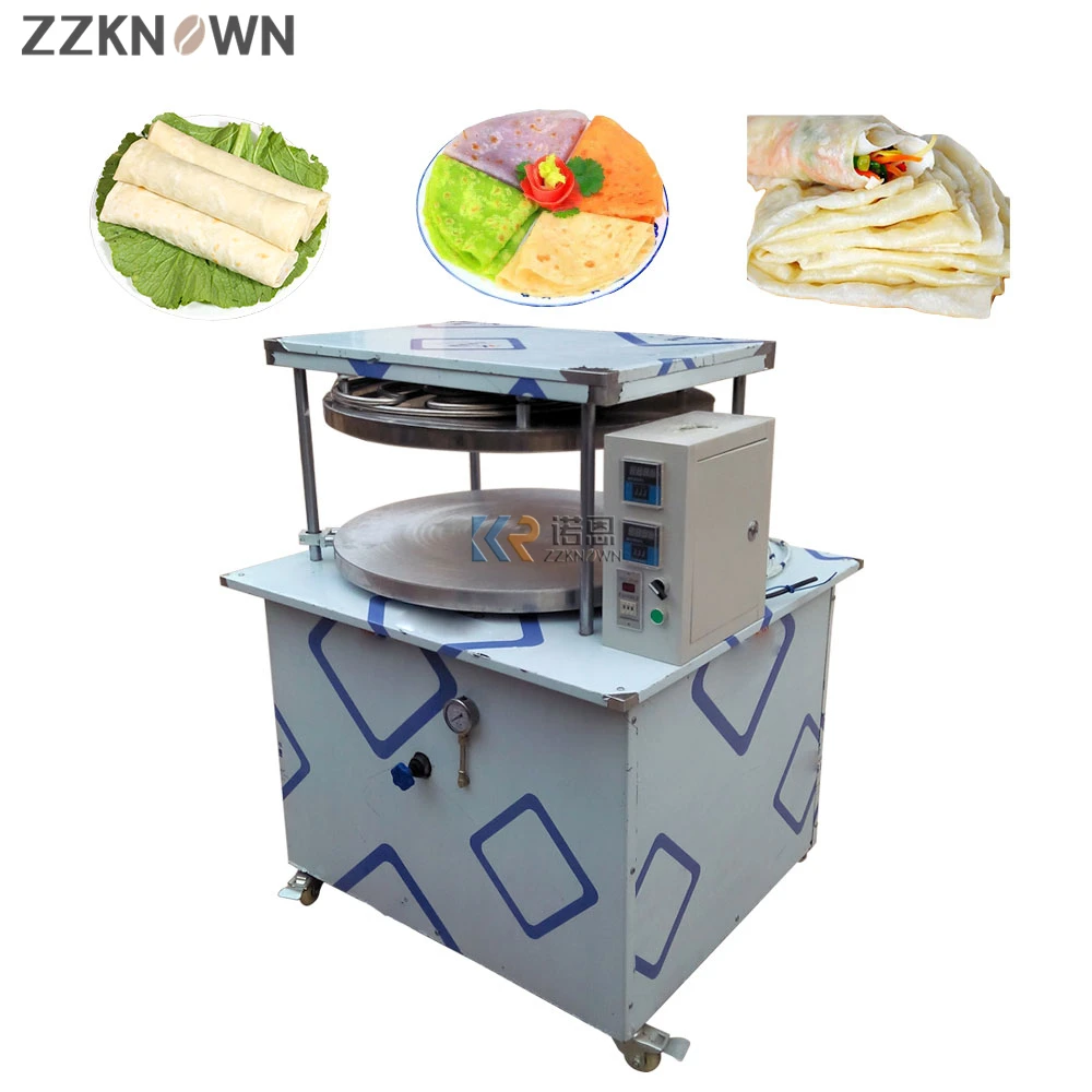 Macchina per fare la Pasta in acciaio inossidabile Roti macchina per fare Lumpia Wrapper involtino primavera pressa per il pane cottura macchina per il pane arabo