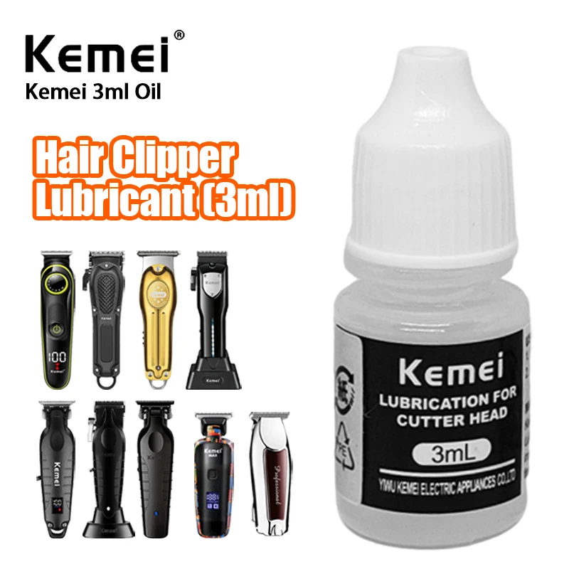 

Kemei Shaver Maintenance Oil Lubricant Sewing Prevent Hair Hair Oil Trimmer Rusting for km-2299 KM-809A kM-5090 KM-1071