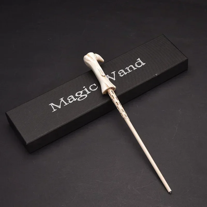 Harry Potters leuchtender Zauberstab, die Hogwarts-Zauberstab-Serie und Hermine Grangers Zauberstab sind Rollenspiel-Requisiten für Zauberer. – Detail 3