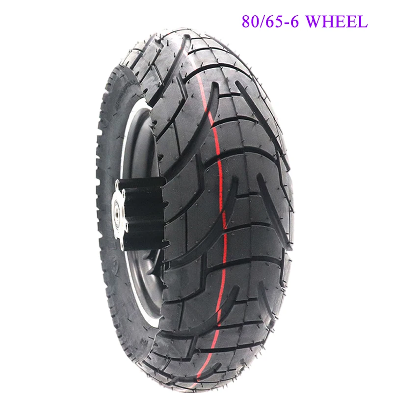 255x80 Tire Inner and Outer Tyre for Electric Scooter Zero 10x Dualtron KuGoo M4 Upgrade 10 Inch 10x3.0 80/65-6 Off Road Tire