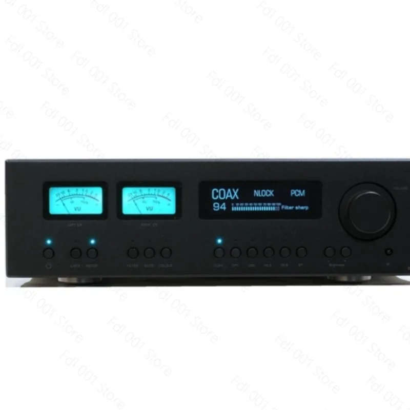 

Black CMD29 Dual AK4499EX Enthusiasts DSD Balanced Audio Decoder DAC with Double VU Meter