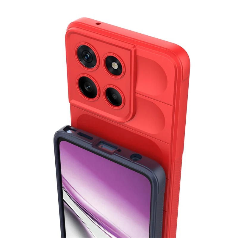 Funda de teléfono de goma lisa para Motorola Edge 60, Funda Stylus para Moto Edge 60 Stylus 5G, Funda trasera a prueba de golpes чехол