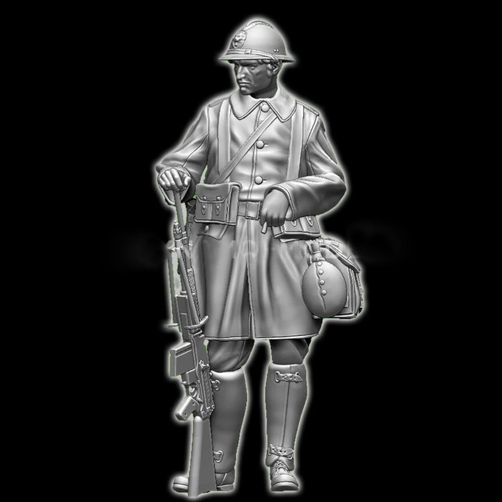 1/16 Belgian soldiers, Resin Model figure soldier, Military themes, Unassembled and unpainted kit