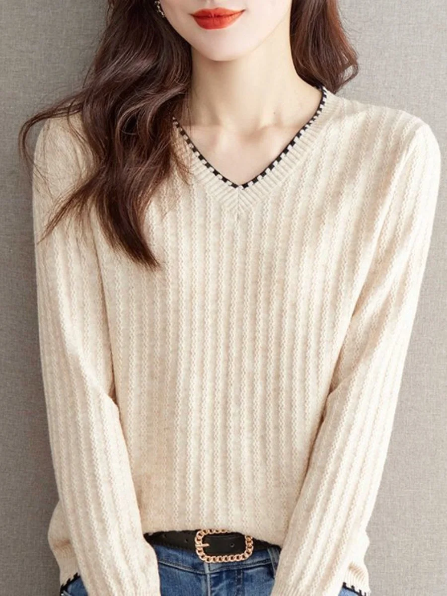 ladies-long-sve-t-irt-base-irt-2025-new-sle-youthful-loose-v-ne-knittedwear-with-ket-square-inner-wear