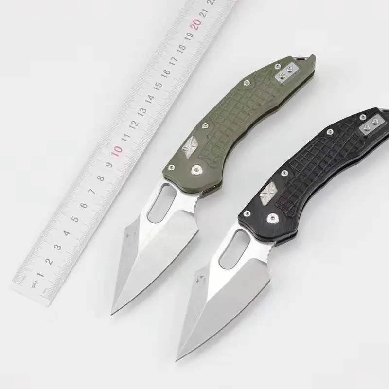 LEMIFSHE Made MT Ball Bearing G10 Handle 9Cr15MoV Blade Hunting Survival Tactics EDC Tool Folding Knife Pocket Knife