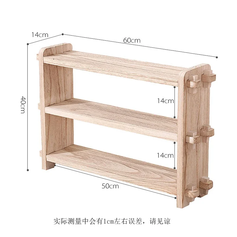 Solid wood small antique tea pot and tea set storage display rack Duobao Ge antique rack storage rack tea cup rack