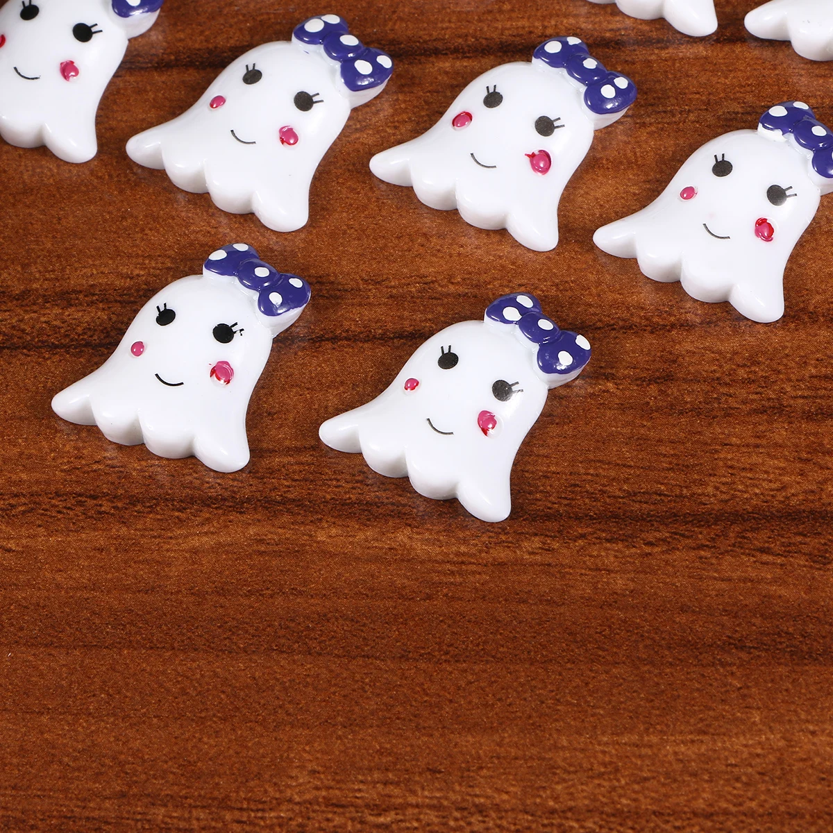 

10pcs Resin Making Accessories Halloween Decor Reusable Durable Lightweight Cartoon DIY Jewelry Components