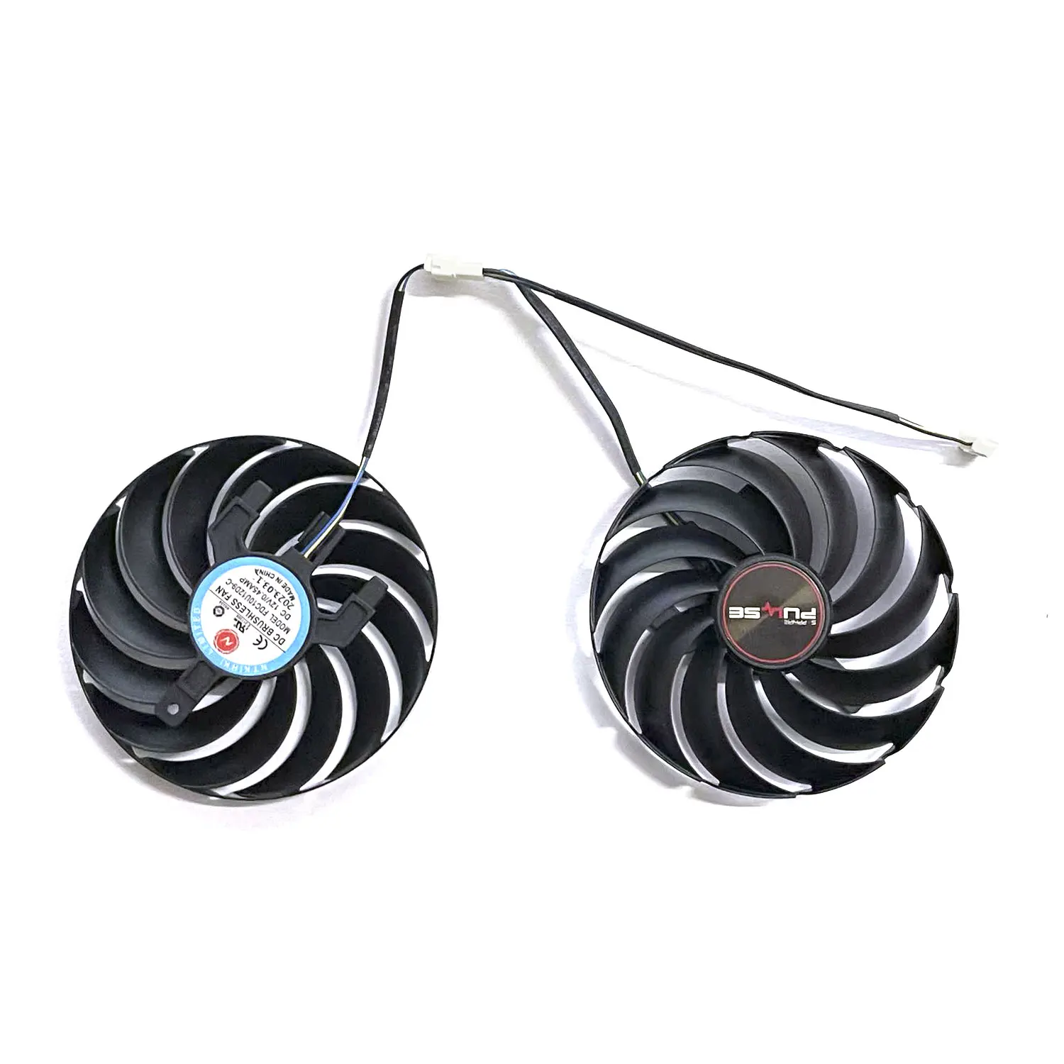 

95mm FDC10U12D9-C Cooling fan for SAPPHIRE PULSE AMD Radeon RX 6700 Graphics Card Cooler fan with Case