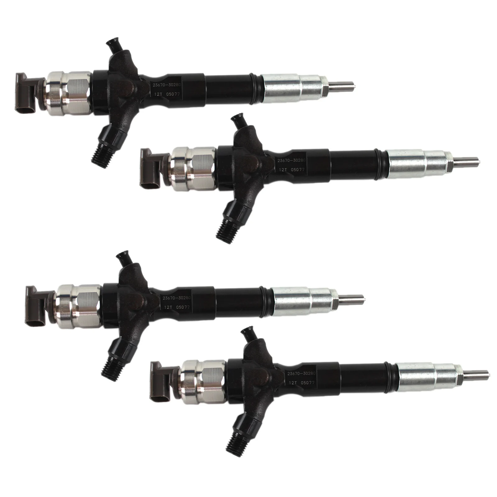 For Toyota Hilux & Prado 1KD-FTV 3.0L Euro 4 095000-7780 095000-5920 23670-30280 23670-39316 095000-7030 Diesel Fuel Injector