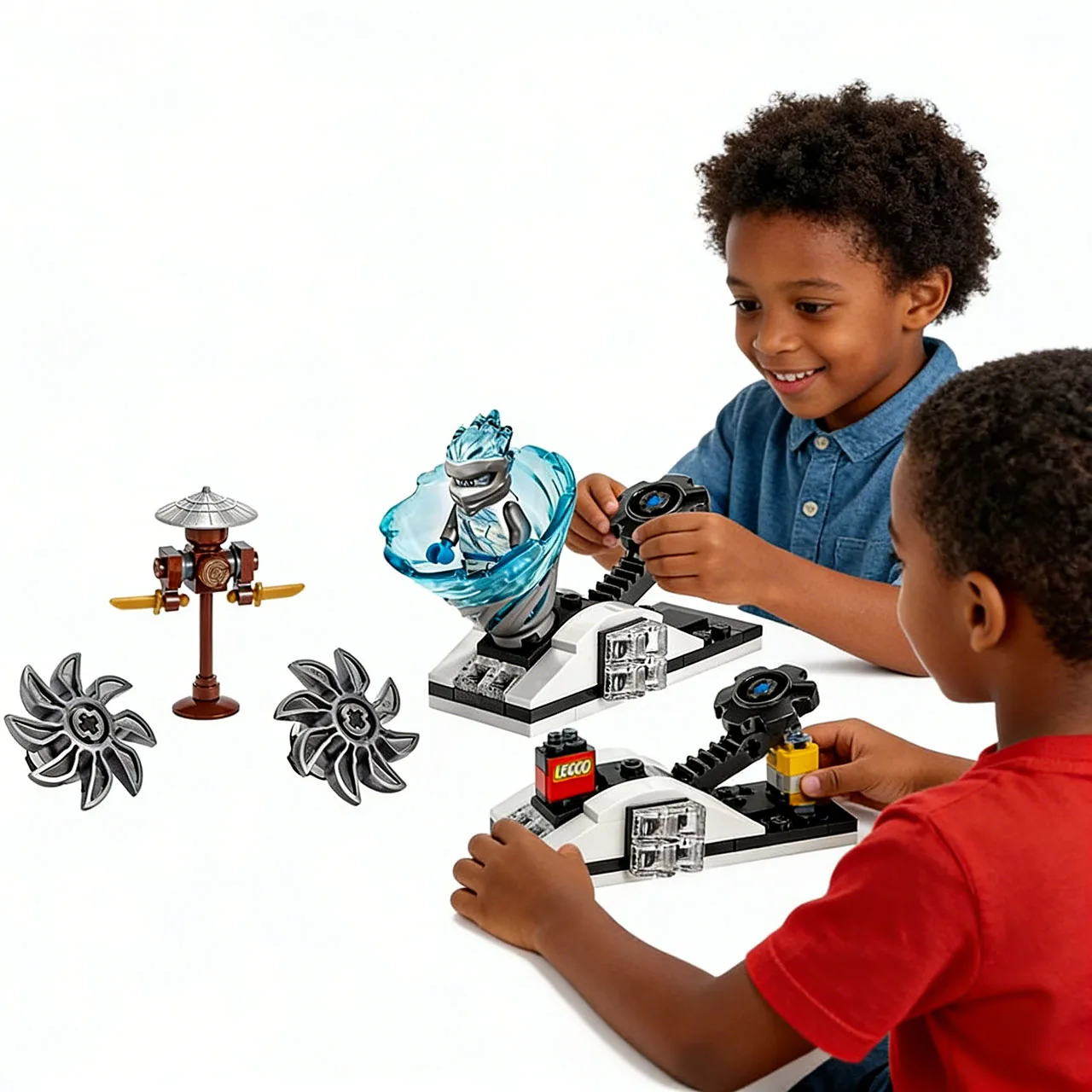 New Ninja Legendary Lloyd Golden Ultra Dragon Building Blocks Classic Anime Figure Spinning Top Model Bricks Toys Set Kids Gift