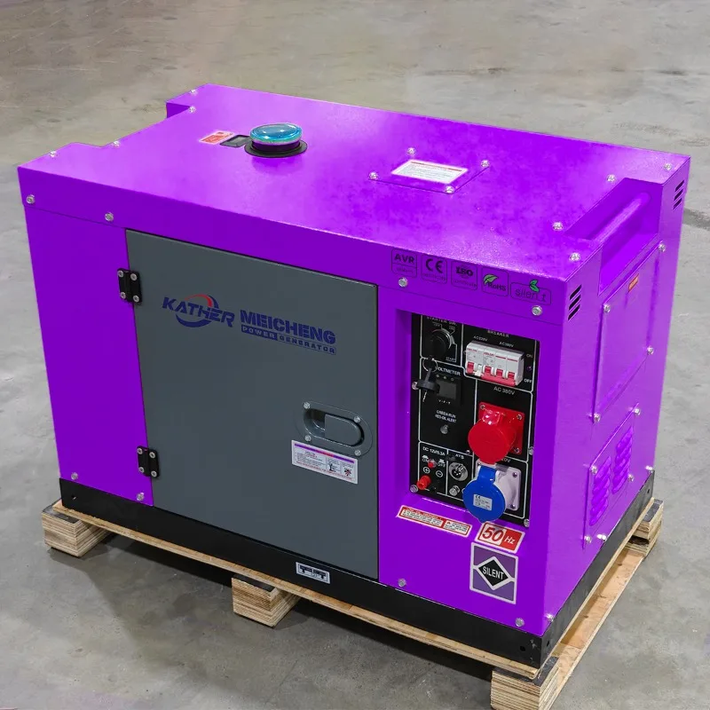 5kw 8kw Small Diesel Silent Generators Mobile/Trailer Type Single Phase/Three Phase 10kw 10kva Diesel Generator Price Hot