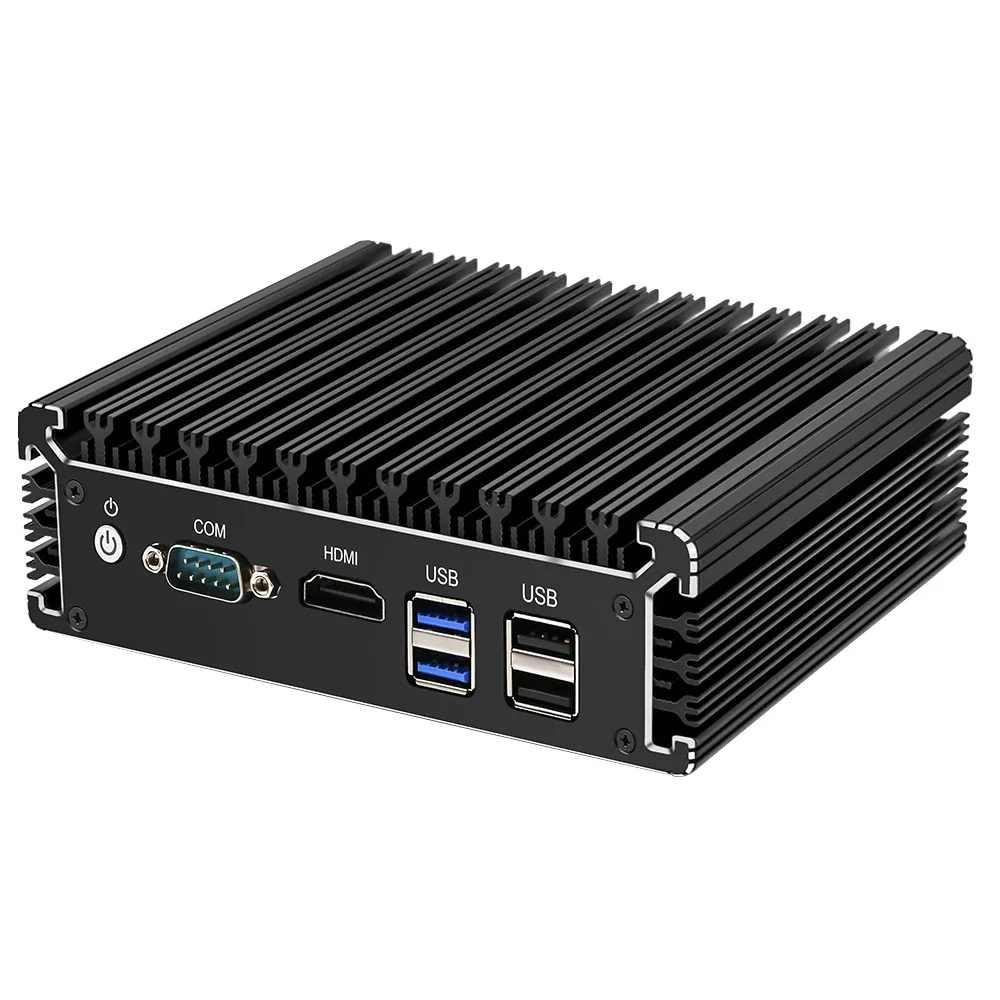 جهاز توجيه الجدار الناري الصغير Pfsense ، g ، celero n5105 ، 6x ، lan ، 2 x ddr4 ، nvme ، ssd ، m nic ، بدون مروحة