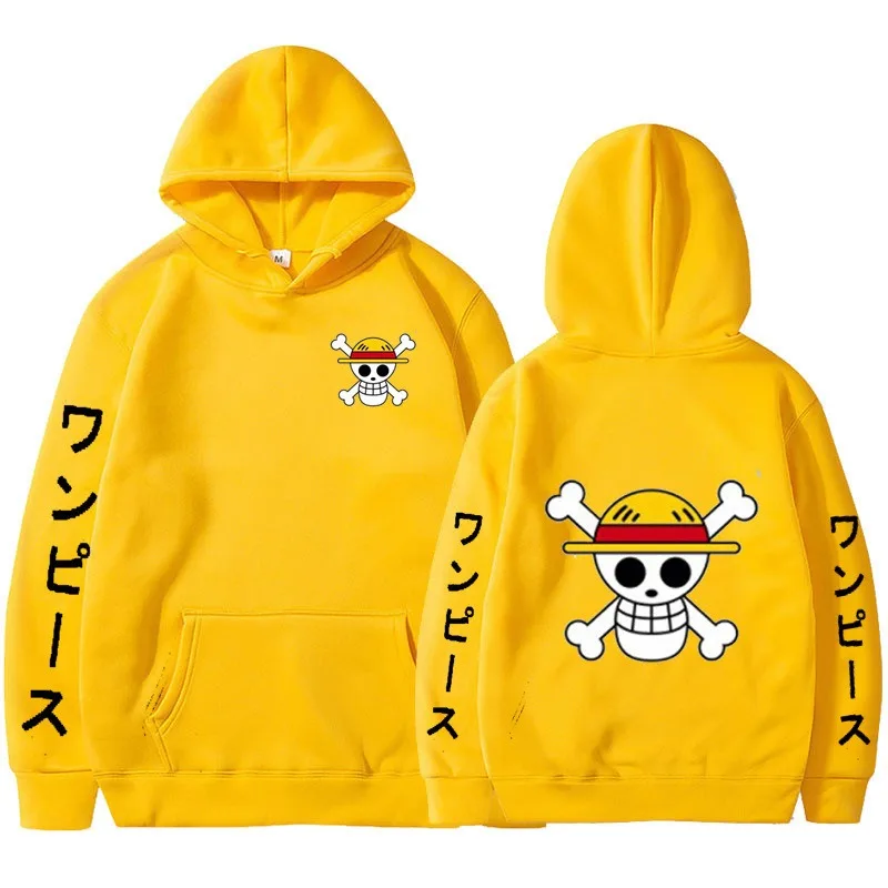 One Piece Series Inspiriertes Kapuzenpullover HerbstWinter Alltag Top Anzug Sowohl Männer als auch Frauen Anime Hoodie