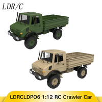 1:12 4WD RC Crawler with 260 Motor, 2.4G Remote Control, Linear Speed, Off-Road Truck Toy for Adults Kids Gift