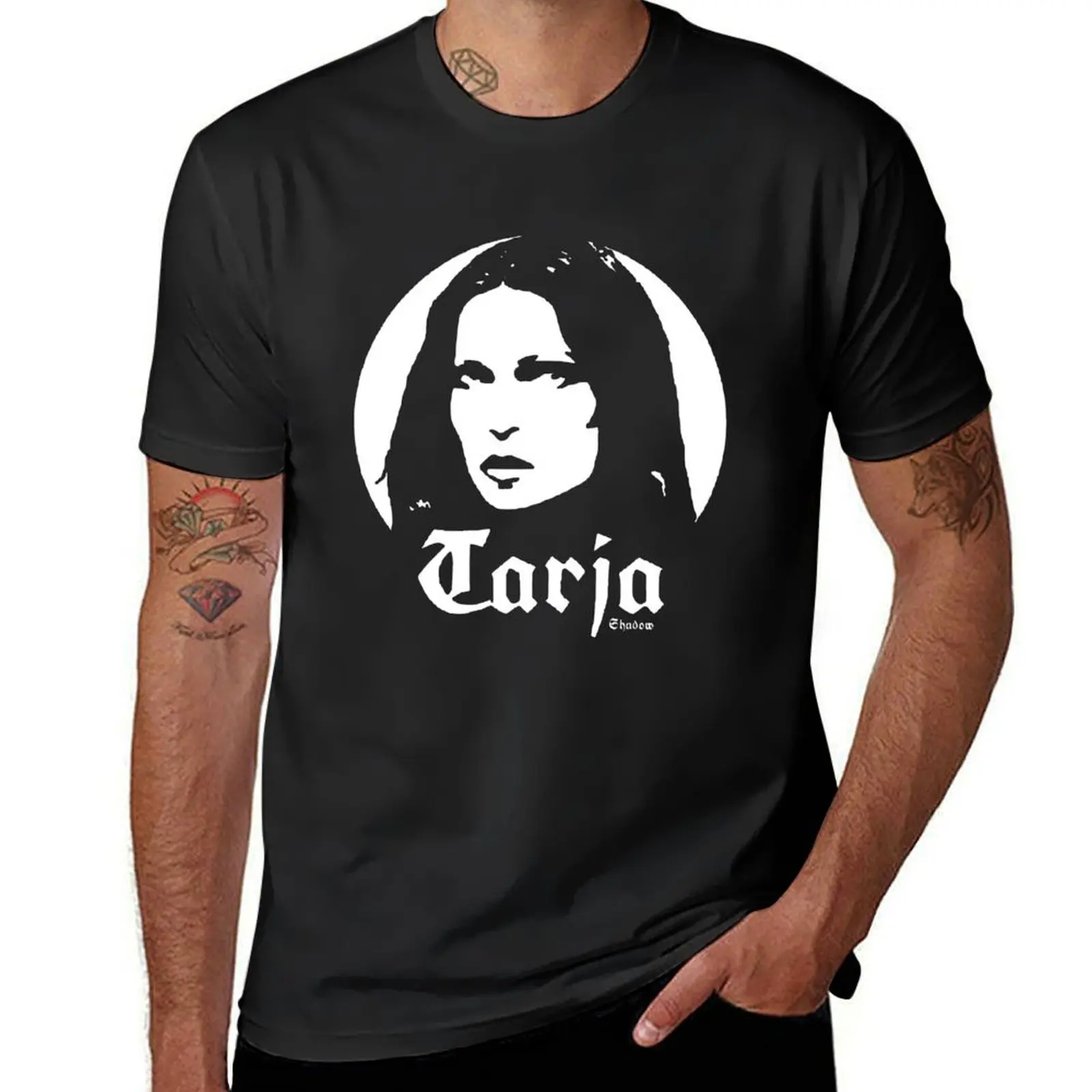 Tarja Turunen T-Shirt customizeds hippie clothes designer t shirt men