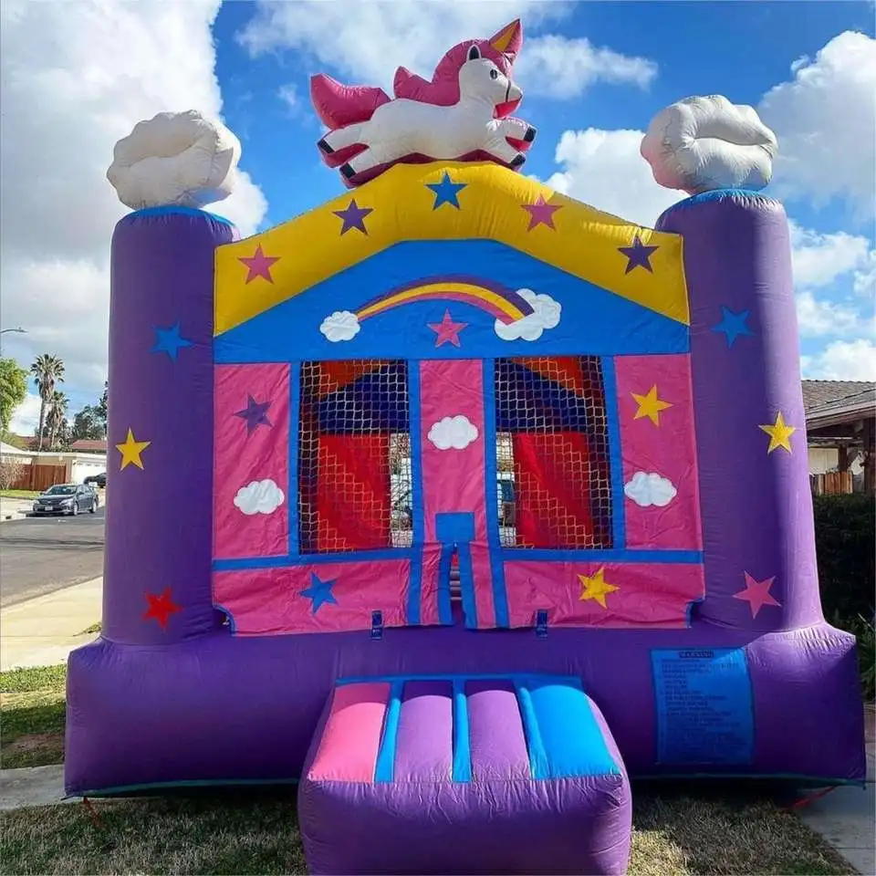 

High Quality Customized Inflatable Jumping Castle for Commercial Use for Children's Bouncing Party Rentals