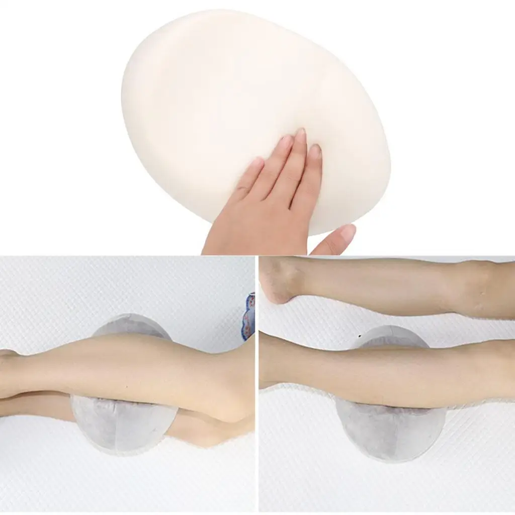 Pregnancy Leg Pillow Memory Foam Back Support Cushion Wedge Pillow for Home Sleeping Comfort