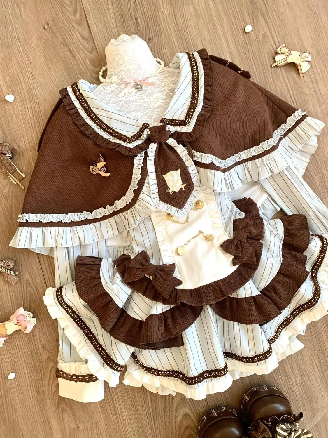 

Dresses Women Clothes 2000s Summer maid Cafe Girly Japanese style Mini Pleated Dress Aesthetic Kawaii Short Dress maid outfits