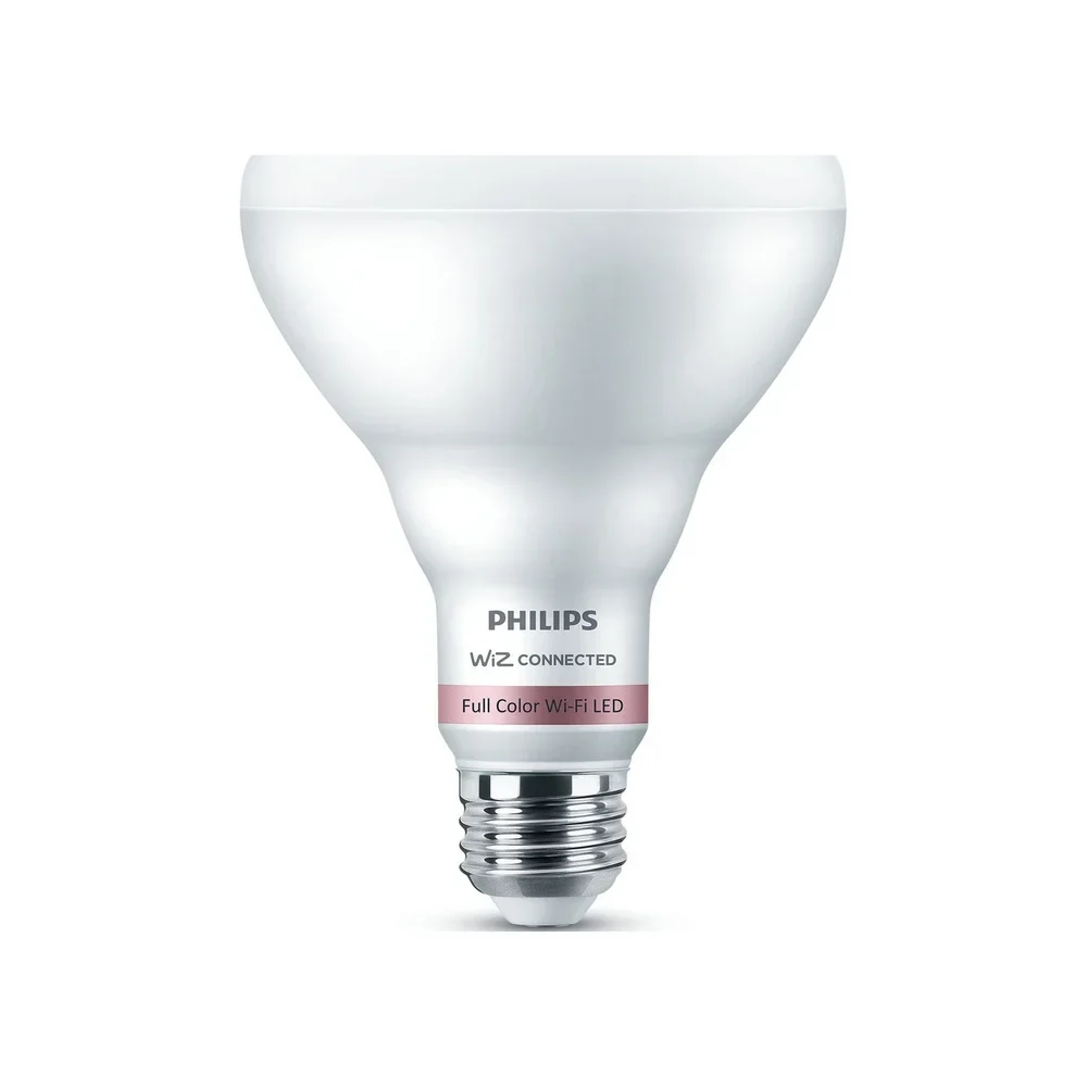 Lampadina per proiettore LED intelligente Wi-Fi collegato Dimmerabile Colore sintonizzabile Bianco E26 65W Controllo vocale equivalente 650 lumen 1 confezione
