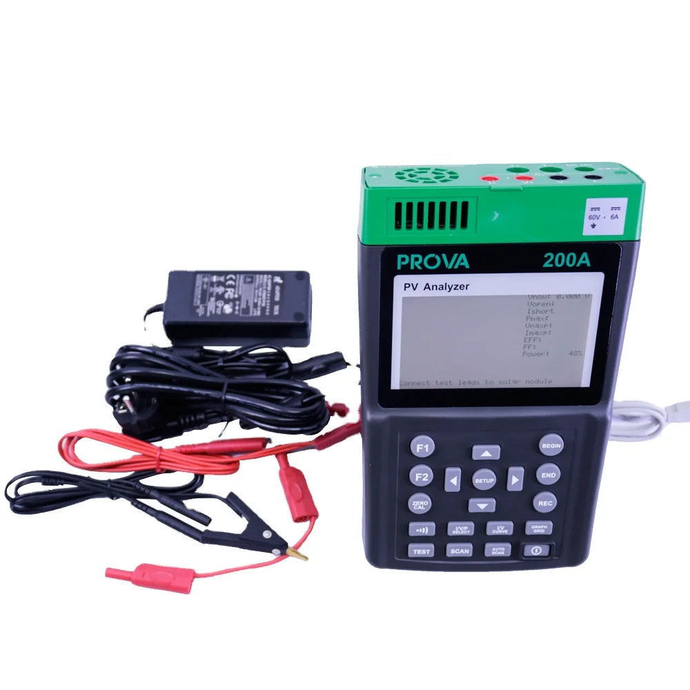 PROVA-200A Solar Module Analyzer 60V, 6A (180W Capability) Photovoltaic Analyzer