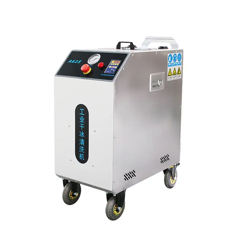 High-Power Electric Dry Ice Cleaning Machine Brushless Inverter Motor 15KG Capacity for Car Engine High Pressure Cleaner New