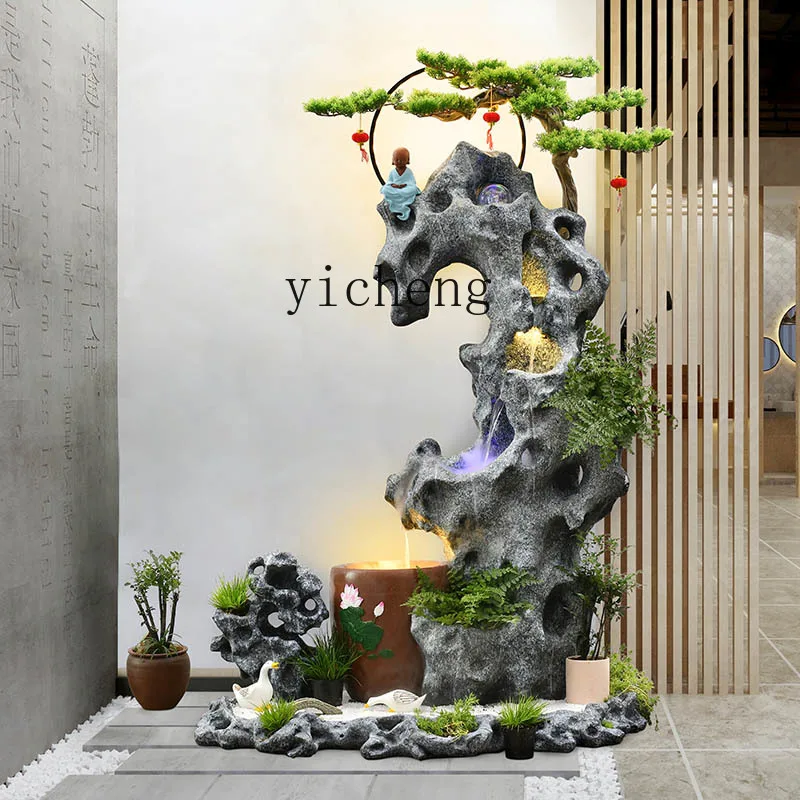 Zc Living Room Courtyard Balcony Garden Landscape Layout Taihu Lake Stone Fake Landscape Landscape Furnishing Articles