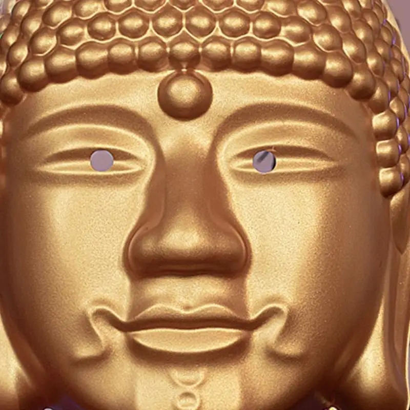 

652F Реалистичная буддийская маска на голову Полнолицевая маска Хэллоуин Косплей Маска для женщин и мужчин