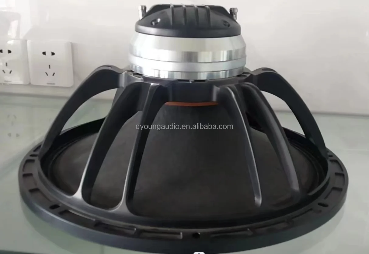 15" professionele coaxiale luidspreker - 75 mm neodymium volledig bereik woofer (600 W RMS, kast van monitorkwaliteit, PA-systeemcomponent