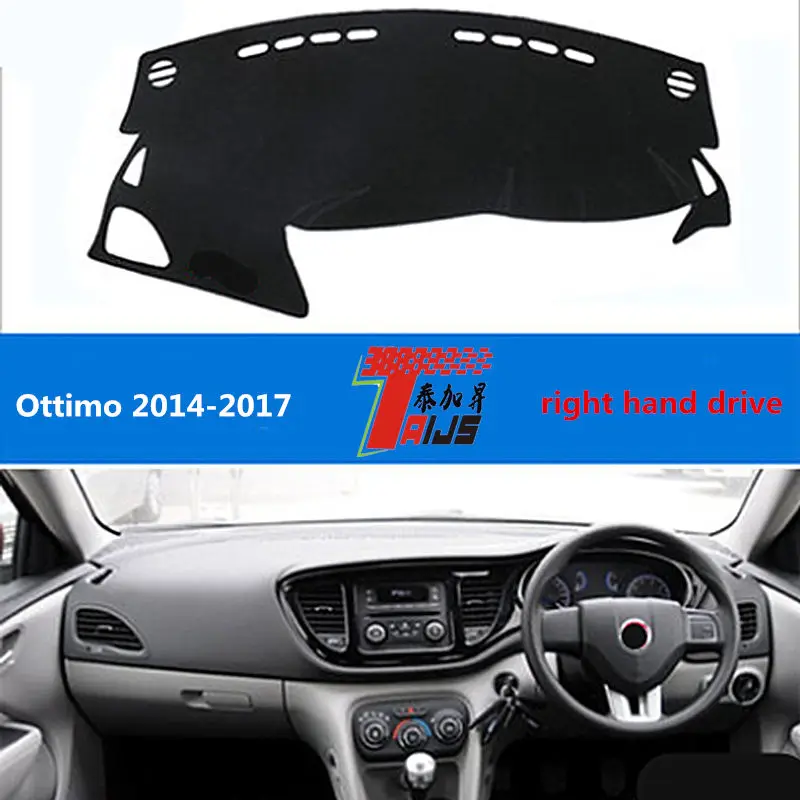 

use for ottimo 2014-2017 Dashboard Cover Dash Pad Dash Mat Carpet ANti-UV NON-Slip