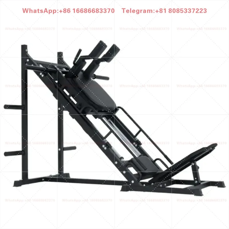 S1 Leg Press Hack Squat All-in-One Machine Adjustable Lower Body Strength Training Equipment For Home Gym Use