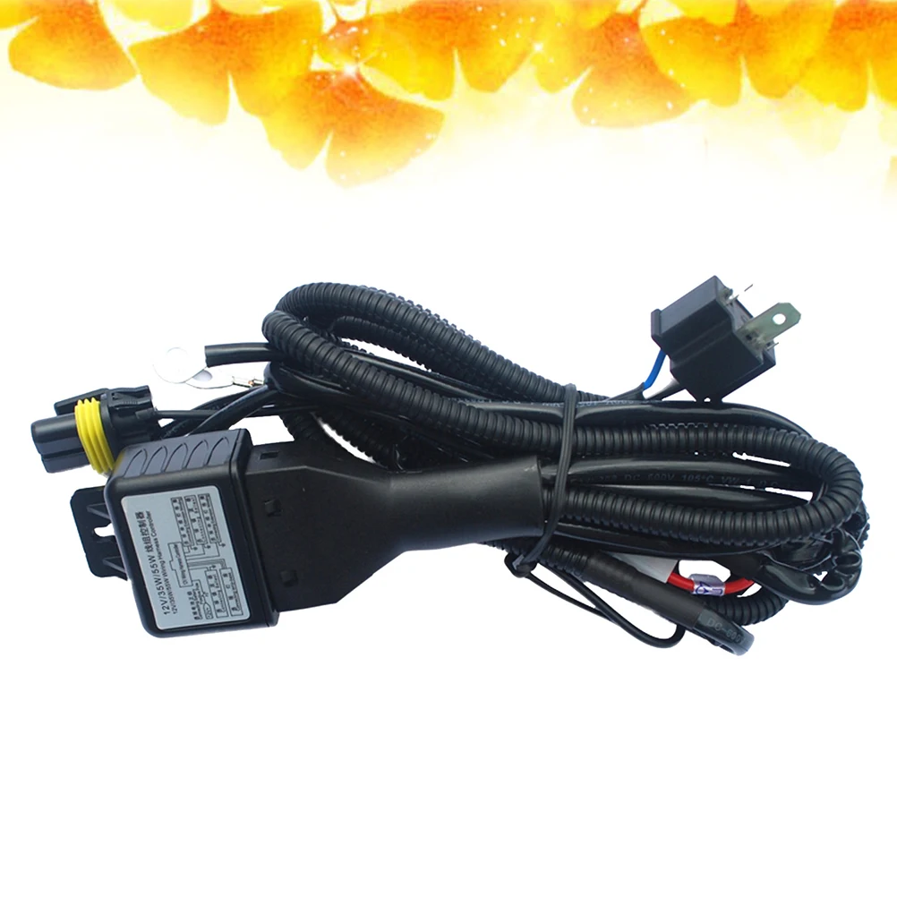

Flame Resistant Wiring For H4 9003 Car Headlights Durable Headlight Booster Kit Reliable Beam Switching Eliminates Flicker Hard