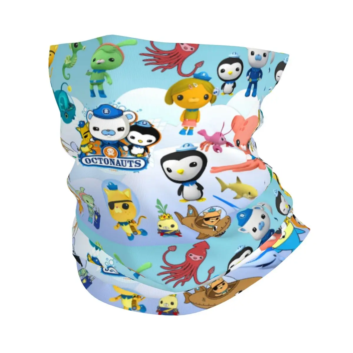 

Бандана на заказ The Octonauts Adventure, зимняя теплая повязка на шею, мужской ветрозащитный шарф для лица для пеших прогулок, гетры, повязка на голову