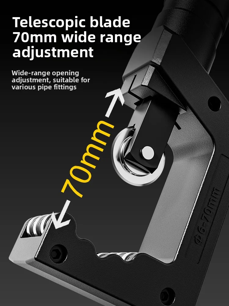 Manual pipe cutter Copper Stainless steel pipe Bellows Rotary iron pipe cutting artifact