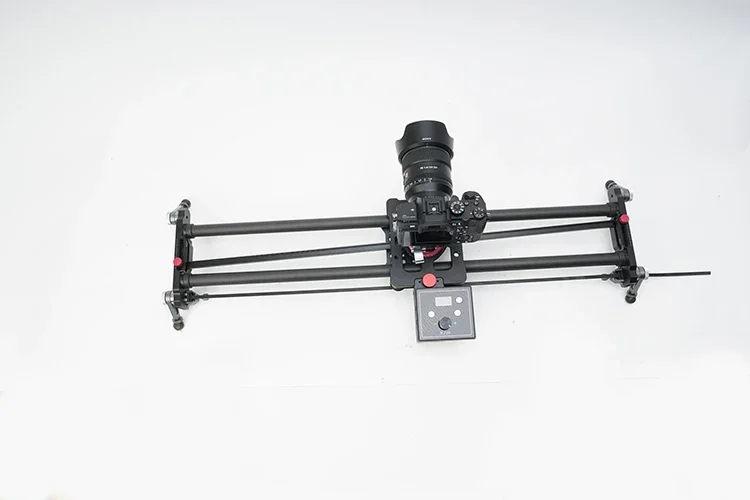 Carbon fiber focus tracking, follow focus electronic control slide