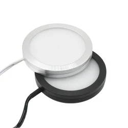 Slim 3W 5W reflektor ultra-cienki szafka LED mini światło punktowe 12V 24V wyświetlacz biżuterii sufit kryty mały downlight