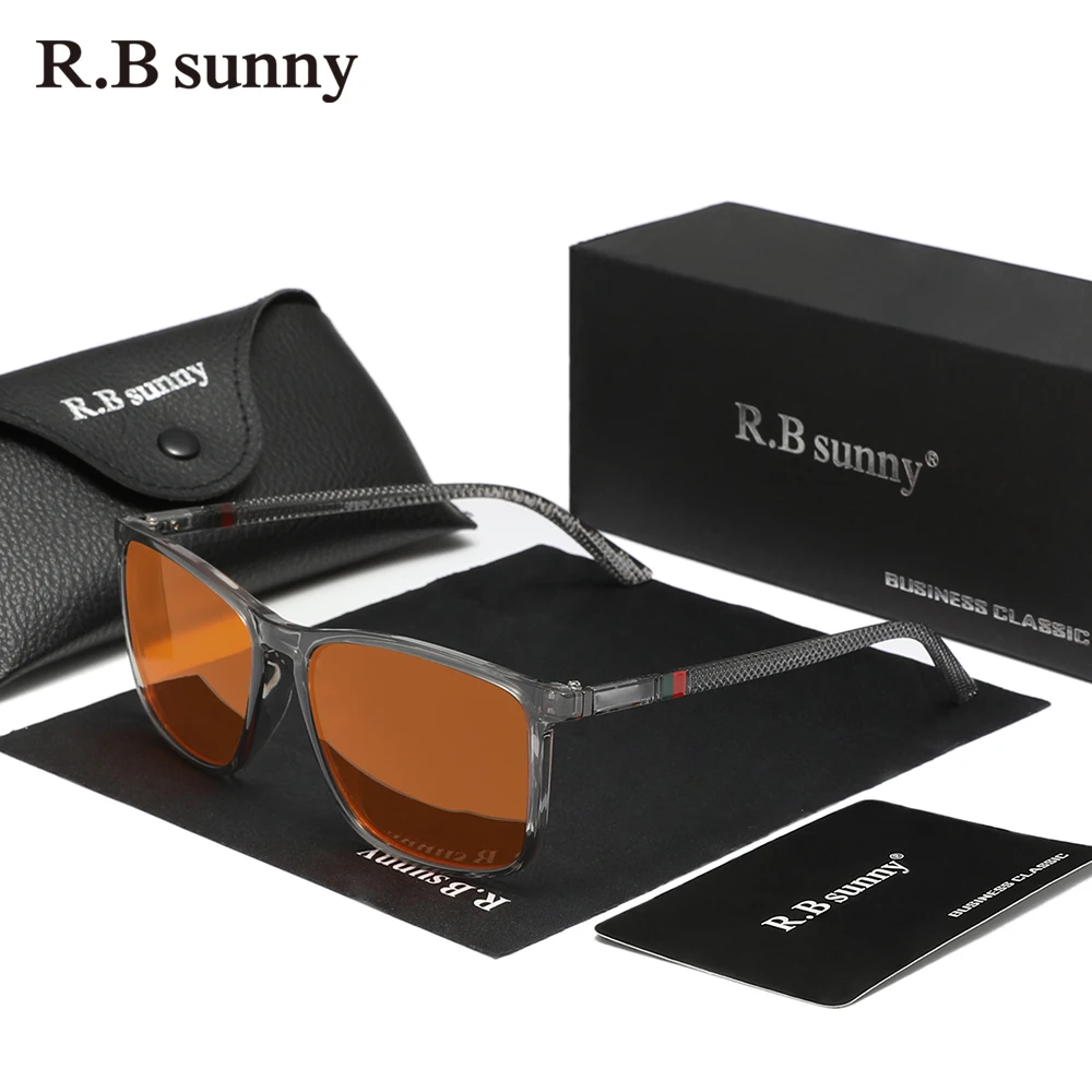 RBsunny Fashion Vintage Blue Light Computer Glasses Round Anti Blue Light Protection Glass Eyewear Screen Transparent Frames