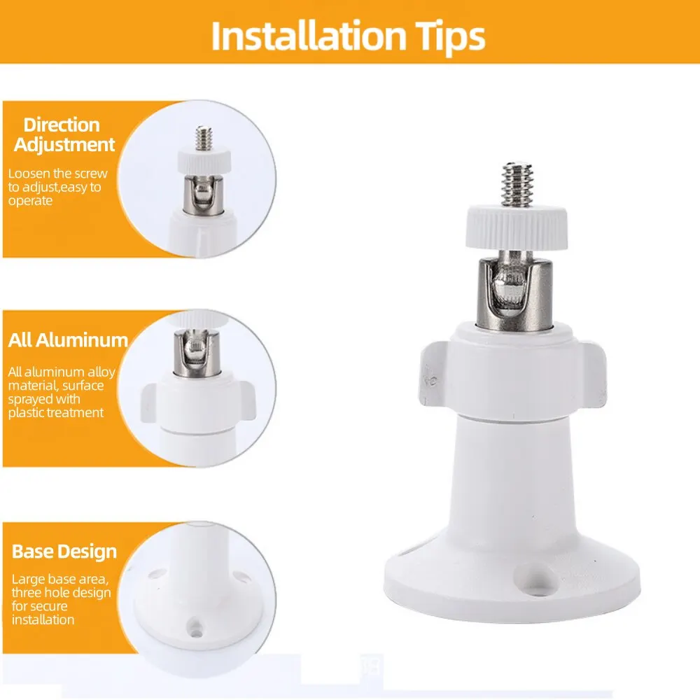 PHONEPACE Adjustable Security Wall Mount Bracket for Arlo Ultra/Pro/Pro 2/Pro 3/Other CCTV Cameras