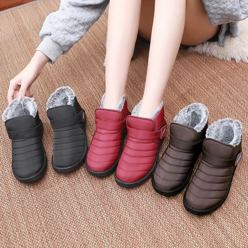 

Winter Shoes for Women Boots Waterproof Winter Boots Casual Ankle Boots Snow Women's Casual Shoes Fur Couple Botas De Mujer