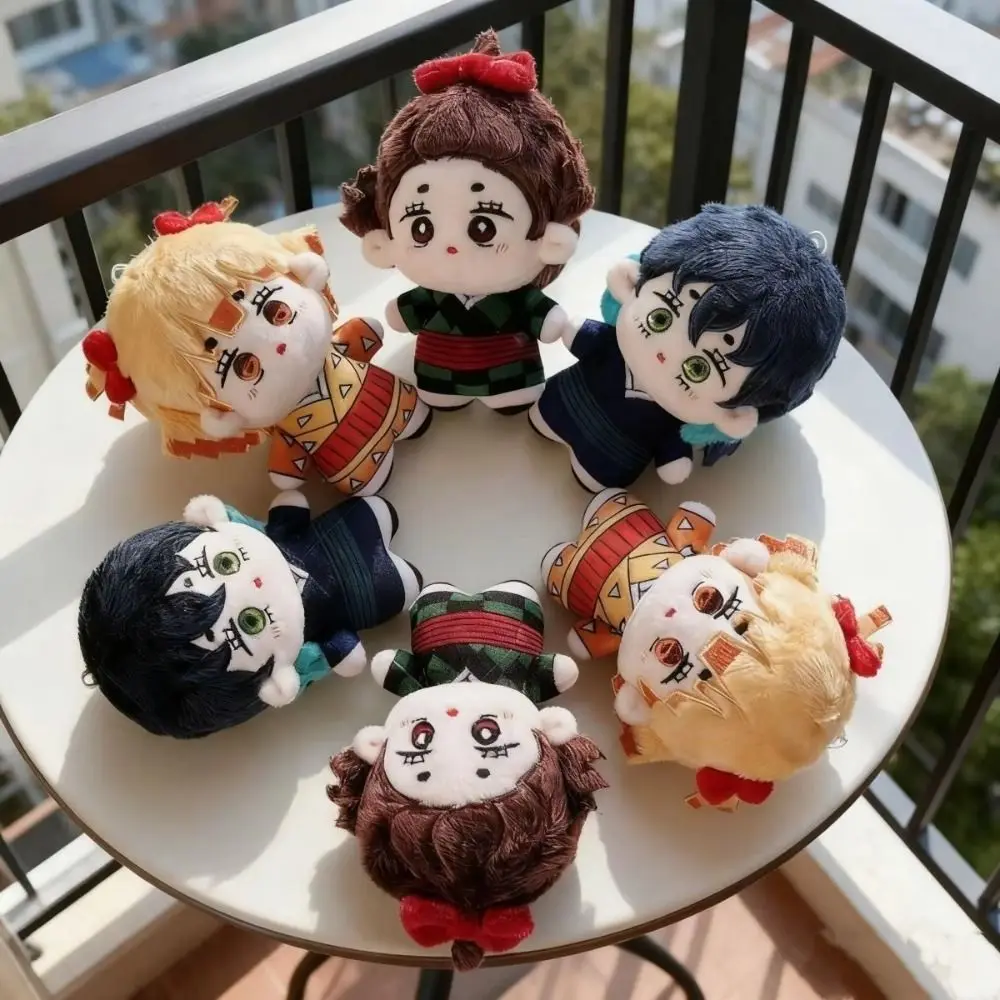 Boneca de pelúcia demon slayer zipang inosuke japão anime kamado tanjirou boneca de algodão kawaii 10cm anime cosplay brinquedo pingente de pelúcia