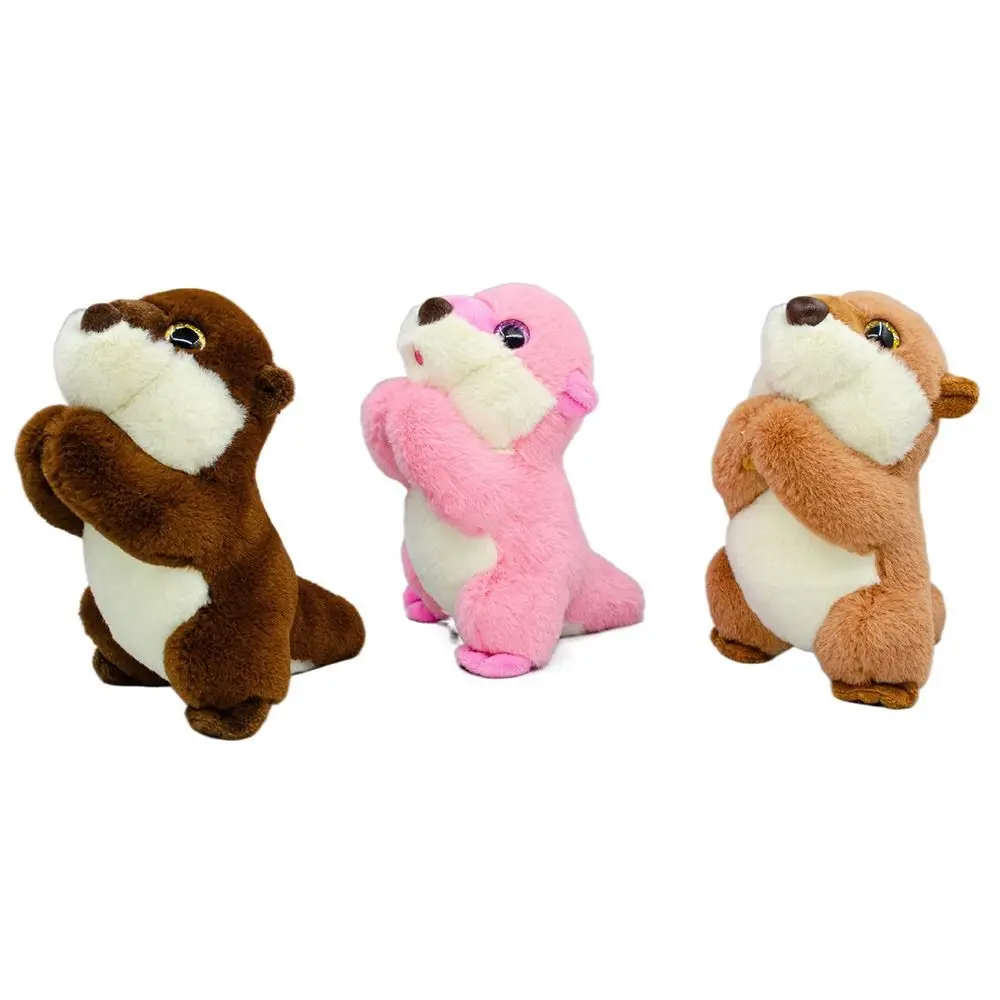 Llavero de peluche de mapache, exquisito colgante de felpa de mapache, lindo llavero de Animal relleno Kawaii, accesorios para bolso