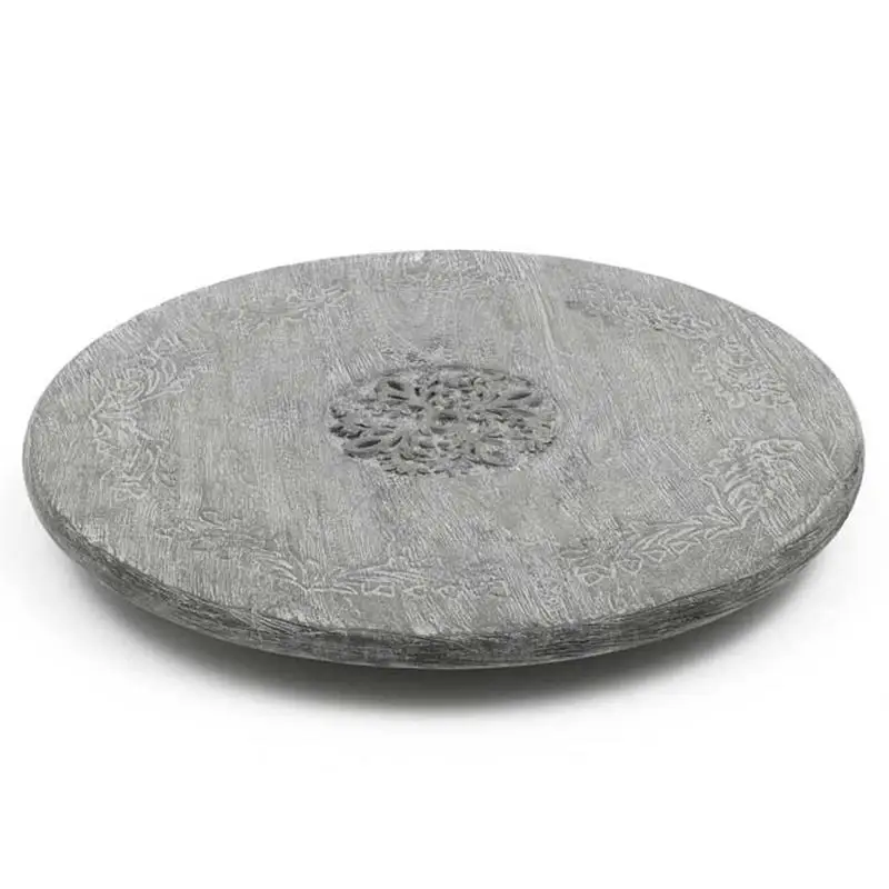 طبق تقديم سوزان كسول مصنوع يدويًا من خشب المانجو لسهولة الترفيه وديكور الطاولة الأنيق #2